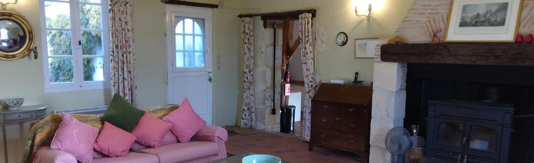 Bergerac farmhouse sitting room